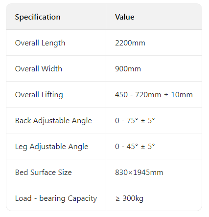 YT-A04 Electric hospital bed