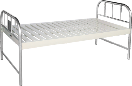 TY-P003 Stainless Steel Bed with Iron Molded Flat Bed