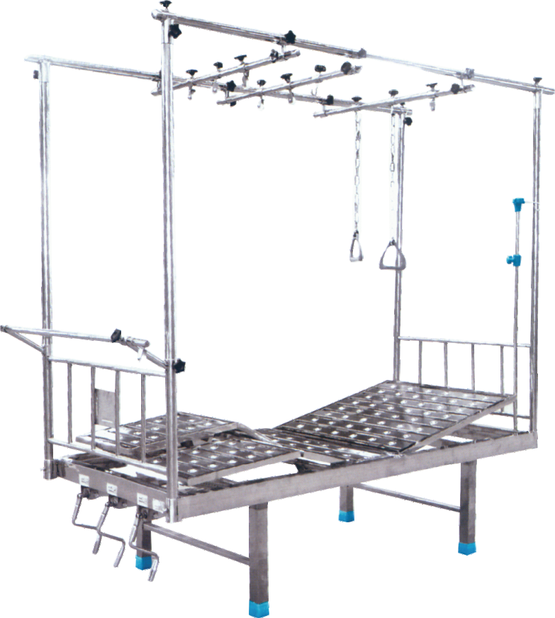 TY-Y34 All - Stainless Steel Three - Section Split Type Orthopedic Traction Bed