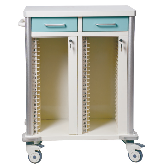 TY-D10-II Color Steel Medicine Delivery Cart