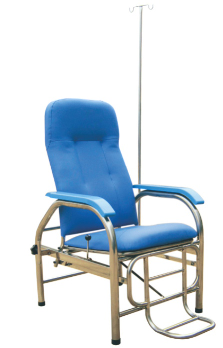 TY-H01 Stainless Steel Reclining Infusion Chair (with Armrests)