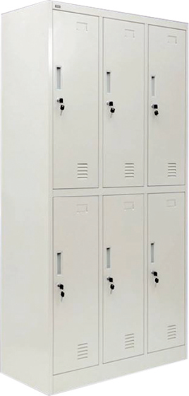 TY-C07 Six-door Wardrobe (Steel Spray-painted)