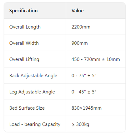 YT-A04 Electric hospital bed