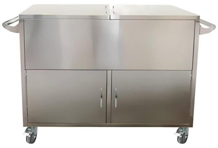 TY-D32 Stainless Steel Sterile Linen Receiving Trolley