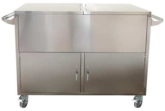 TY-D32 Stainless Steel Sterile Linen Receiving Trolley