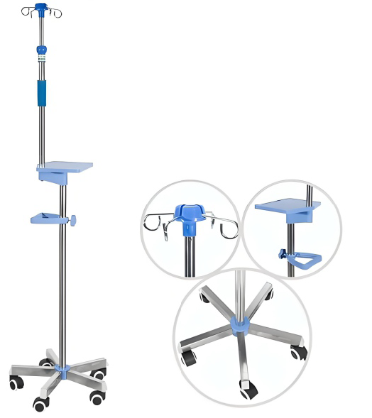 TY-D49 Stainless Steel Infusion Stand