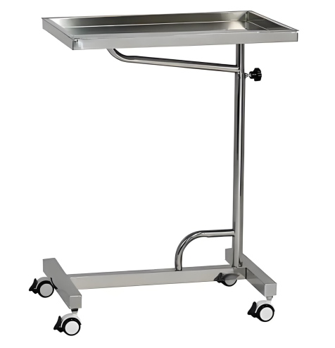 TY-D43 Stainless Steel Operating Room Pole-Mounted Tray Rack