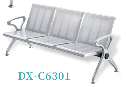 TY-H12 Steel Spray-painted Three-person Waiting Chair