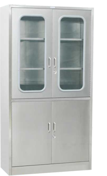 TY-C06 Full Stainless Steel Instrument Cabinet (Four-door Five-layer)