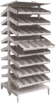 TY-C24 Stainless Steel Bidirectional Adjustable Shelf (Steel Spray-painted)