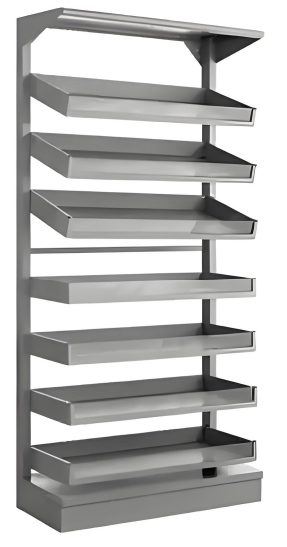 TY-C26 Stainless Steel Adjustable Dispensing Rack (Steel Spray-painted)