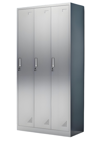 TY-C32 Stainless Steel Three-door Locker