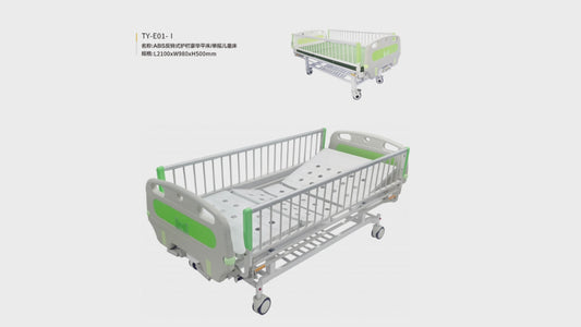 TY-E01-I ABS Reversible Rotating Guardrail Luxury Single - Crank Children's Bed